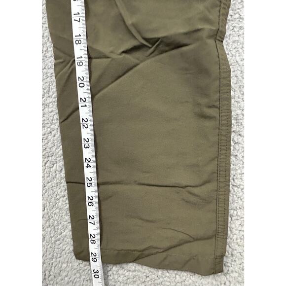 Convertible Hiking Pants Mens 29 Olive Green Cargo Pocket Straight Leg Outdoor - Picture 10 of 11